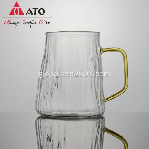 Hotel Creative Shaped Glass Pitcher Home Restaurants Hotel Creative Shaped Glass Pitcher kettle pot for Cold Water fruit juice Manufactory